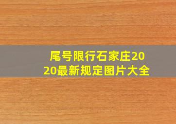 尾号限行石家庄2020最新规定图片大全