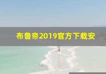 布鲁帝2019官方下载安