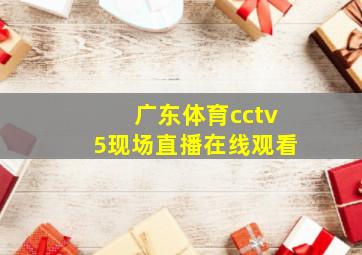 广东体育cctv5现场直播在线观看