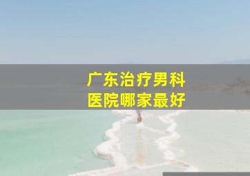 广东治疗男科医院哪家最好