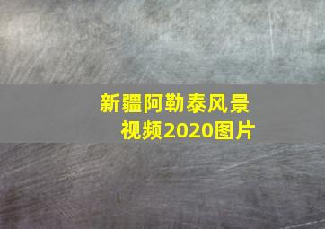 新疆阿勒泰风景视频2020图片