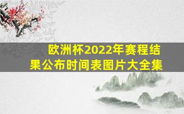 欧洲杯2022年赛程结果公布时间表图片大全集