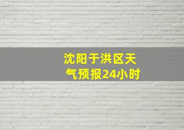 沈阳于洪区天气预报24小时