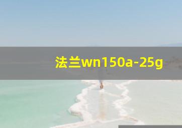 法兰wn150a-25g