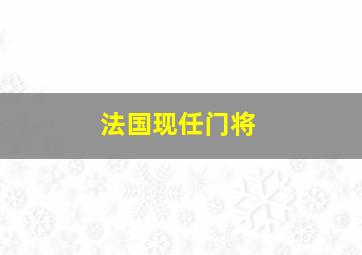 法国现任门将