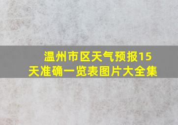 温州市区天气预报15天准确一览表图片大全集