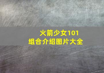 火箭少女101组合介绍图片大全