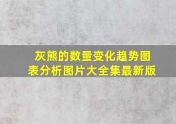 灰熊的数量变化趋势图表分析图片大全集最新版