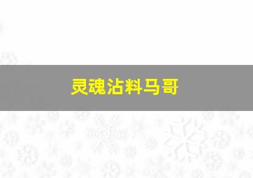 灵魂沾料马哥