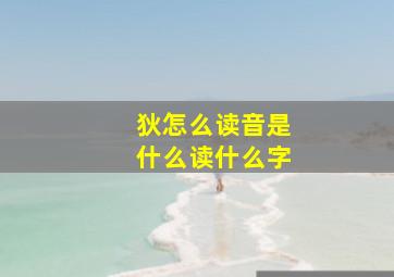 狄怎么读音是什么读什么字