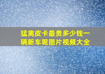 猛禽皮卡最贵多少钱一辆新车呢图片视频大全