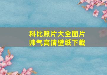 科比照片大全图片帅气高清壁纸下载