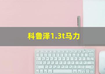 科鲁泽1.3t马力