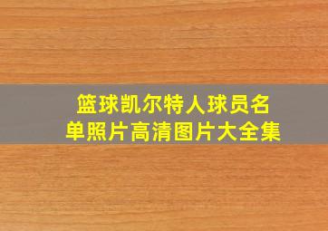 篮球凯尔特人球员名单照片高清图片大全集