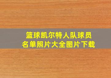 篮球凯尔特人队球员名单照片大全图片下载