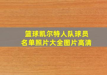 篮球凯尔特人队球员名单照片大全图片高清