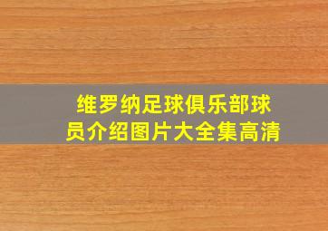 维罗纳足球俱乐部球员介绍图片大全集高清