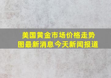 美国黄金市场价格走势图最新消息今天新闻报道