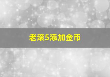 老滚5添加金币