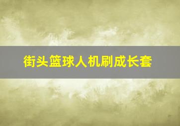 街头篮球人机刷成长套