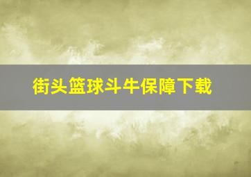 街头篮球斗牛保障下载