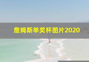 詹姆斯举奖杯图片2020