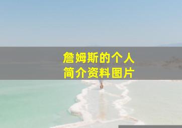 詹姆斯的个人简介资料图片