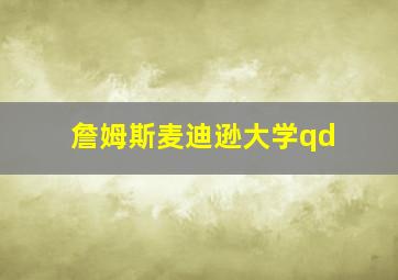 詹姆斯麦迪逊大学qd