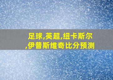 足球,英超,纽卡斯尔,伊普斯维奇比分预测