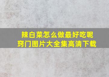 辣白菜怎么做最好吃呢窍门图片大全集高清下载