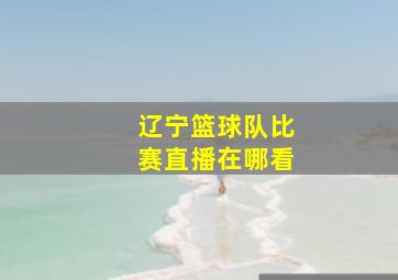 辽宁篮球队比赛直播在哪看