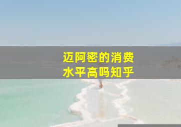 迈阿密的消费水平高吗知乎