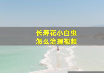 长寿花小白虫怎么治理视频