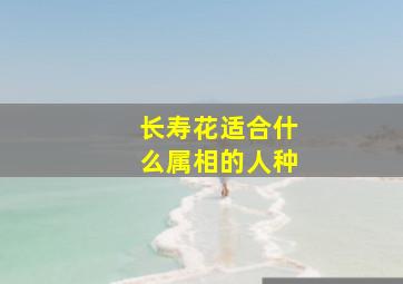 长寿花适合什么属相的人种