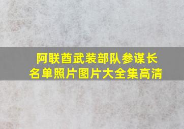 阿联酋武装部队参谋长名单照片图片大全集高清